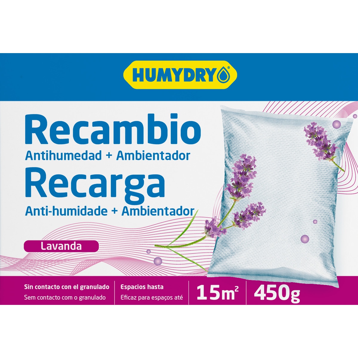 Anti-Humidade e Ambientador Mini com Aroma de Maçã Recarga 450 g