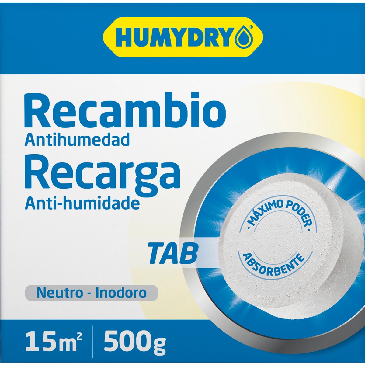 Ambientador Anti-Humidade Recarga embalagem 500 g