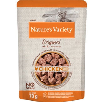 Comida Húmida para Gato Adulto Original de Frango embalagem 70 g - Nature's Variety
