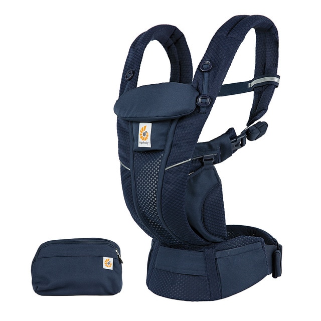 Mochila Portabebés Ergobaby Omni Breeze de 4 posiciones azul medianoche  marino · El Corte Inglés