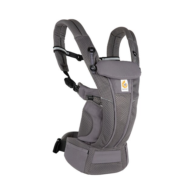 Mochila Portabebés Ergobaby Omni Breeze de 4 posiciones gris grafito · El  Corte Inglés