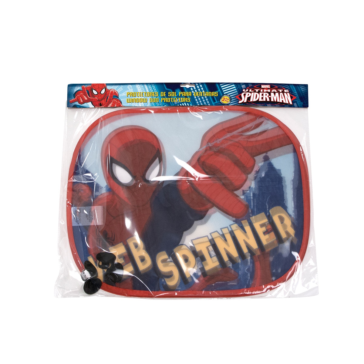 Juego de 2 Parasoles Adherentes para Auto Disney-Lic Spider-Man