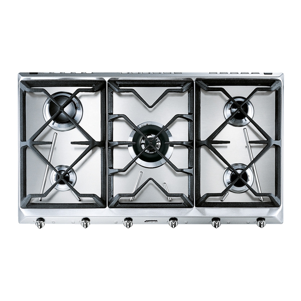 Imagen 0 de Placa gas Smeg 5 quemadores - SRV596GH5