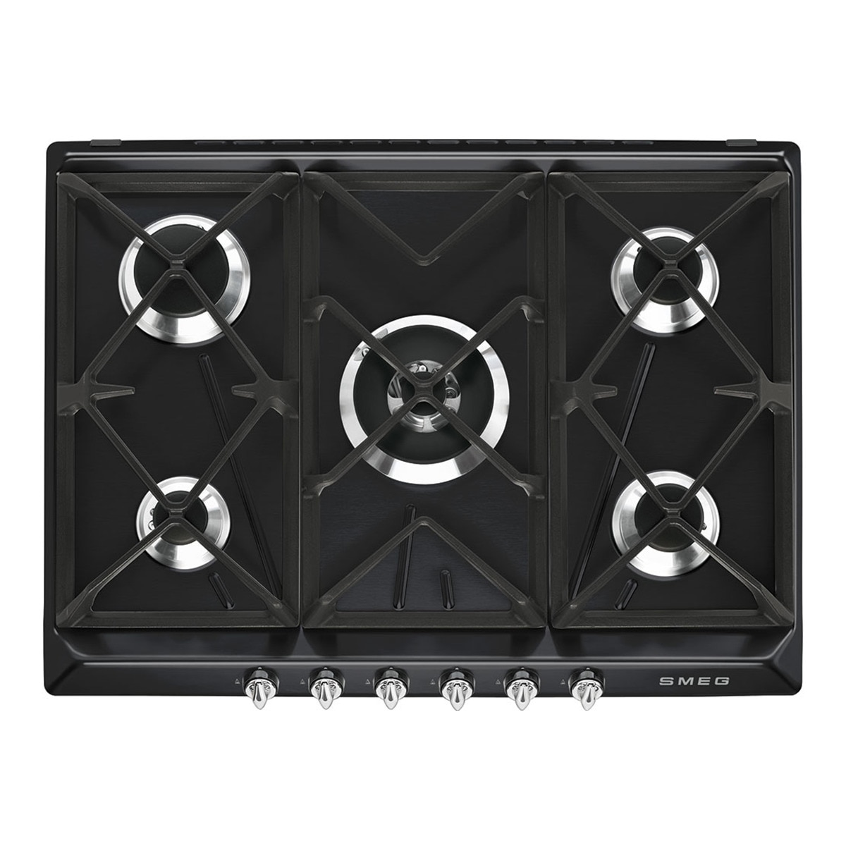 Imagen 0 de Placa gas Smeg 5 quemadores - SR975NGH
