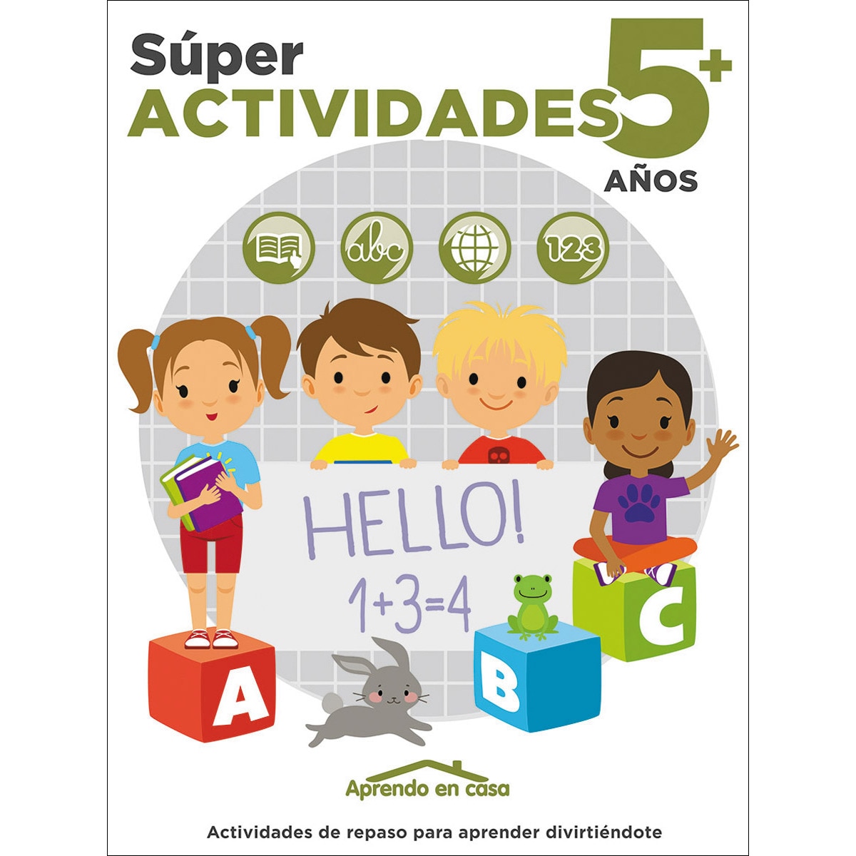Imagen 0 de Aprendo en casa. Libro actividades (5-6 años)