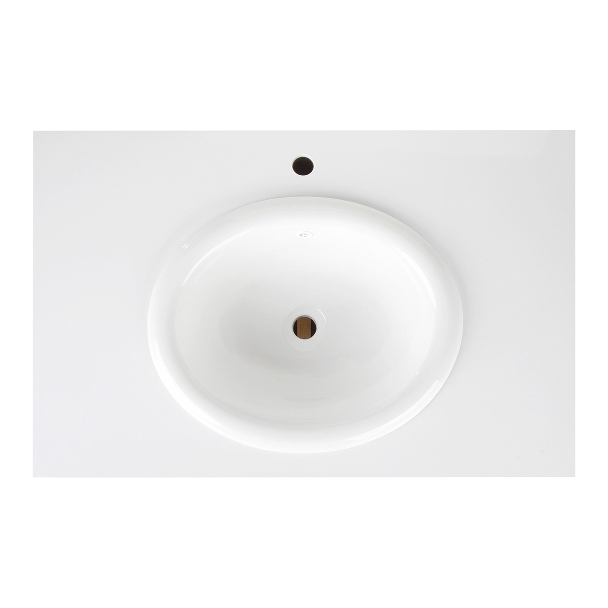 Bancada para móvel de casa de banho Opium Branco-7