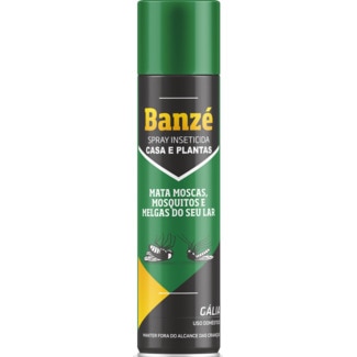 Insecticida para Casa e Plantas Spray embalagem 400 ml - Banzé