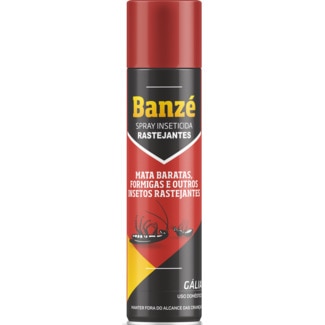 Insecticida para Rastejantes Spray embalagem 400 ml - Banzé