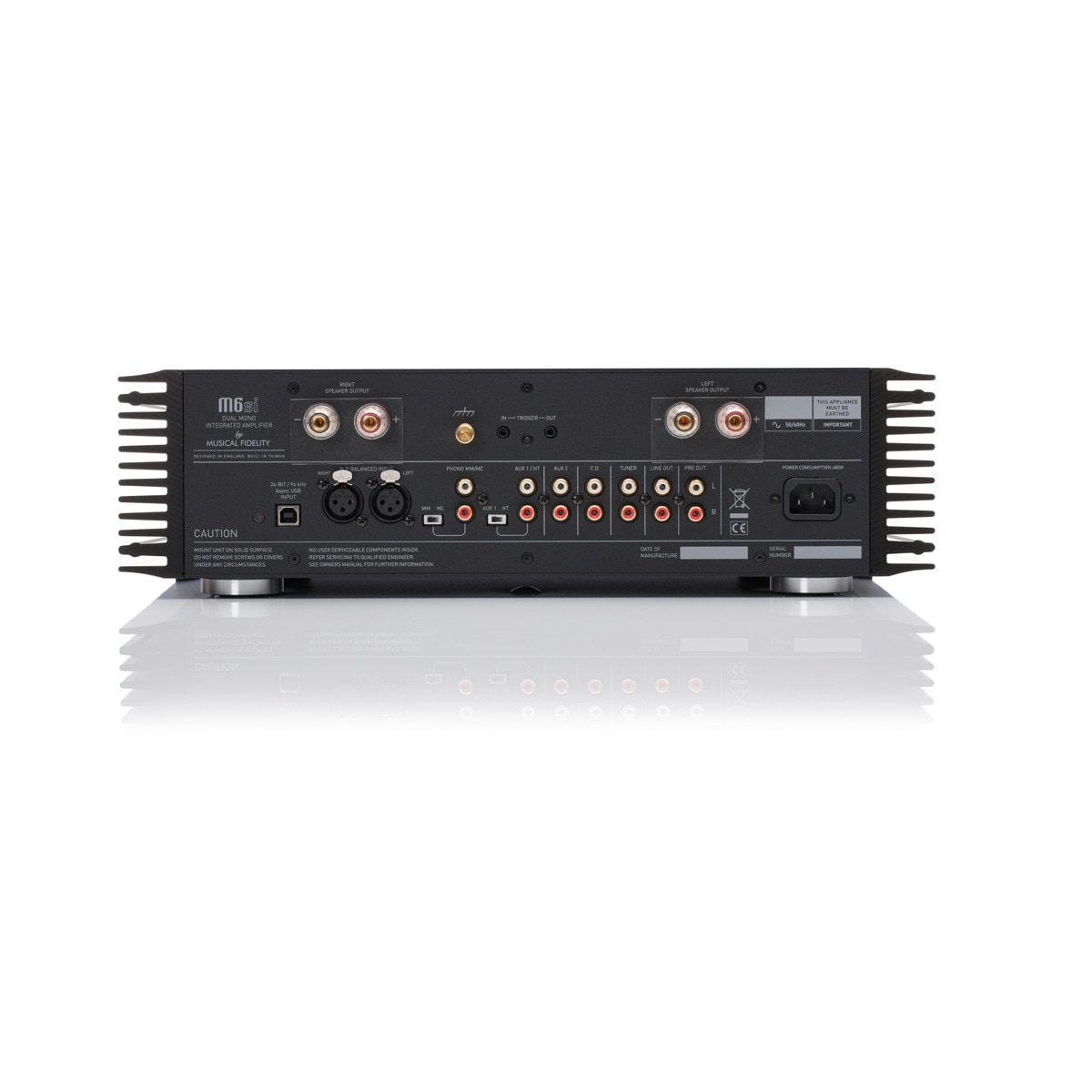 Amplificador integrado Musical Fidelity M6S i Negro-3