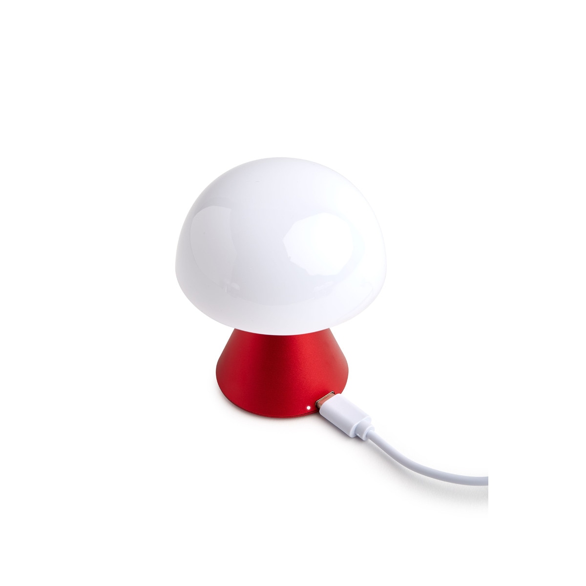 Mini candeeiro Led vermelho e branco Vermelho-3