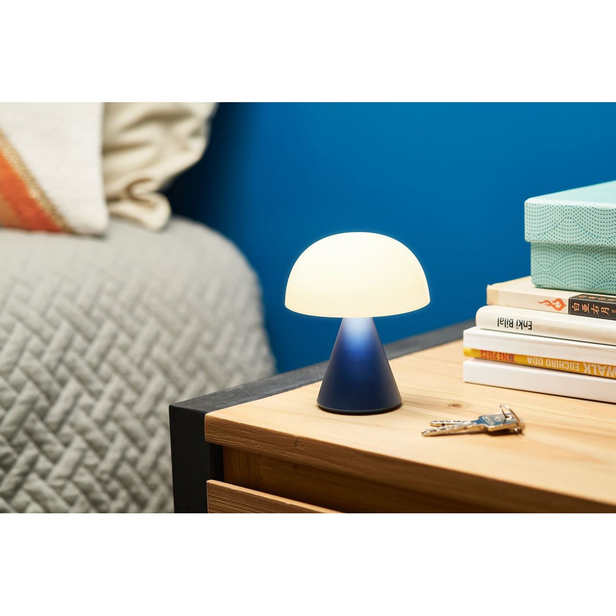 Candeeiro Mina M 9 Luzes azul 11