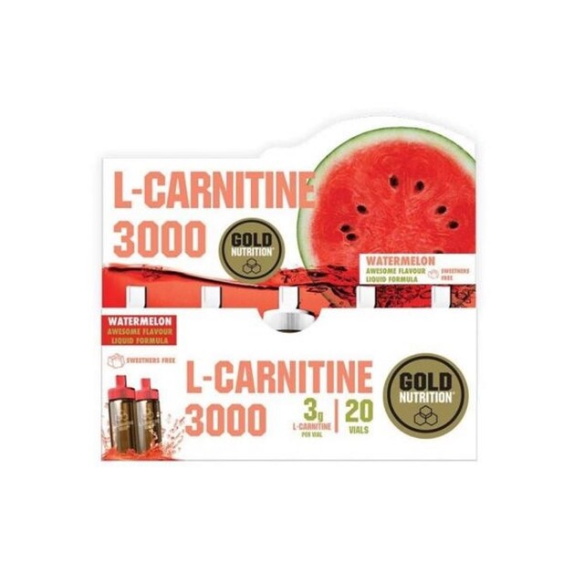 Imagem 0 de Suplemento Alimentar L-Carnitine 3000 sabor Melância - 20 un.