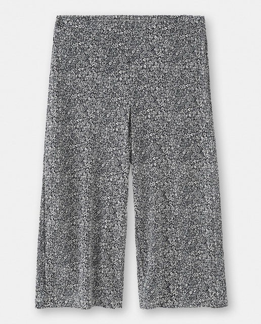 Imagen 0 de Pantalón fluido de mujer talla grande con flores