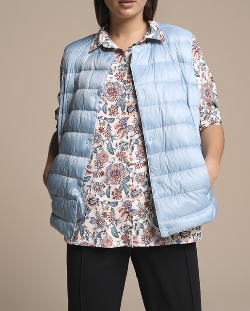 Imagen 0 de Chaleco acolchado ultraligero de mujer talla grande