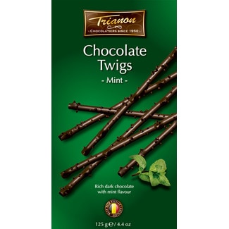 Chocolate Preto de Menta embalagem 125 g - Trianon