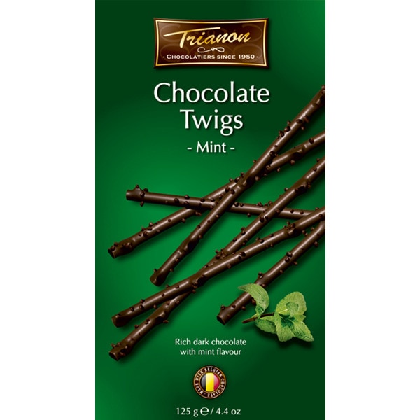 Chocolate Preto de Menta embalagem 125 g