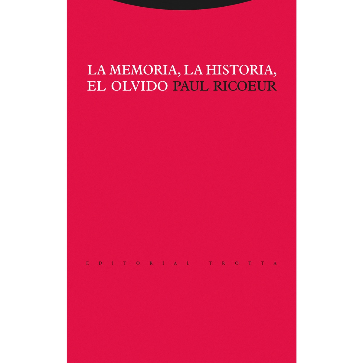 Imagen 0 de La memoria, la historia, el olvido (Tapa blanda)