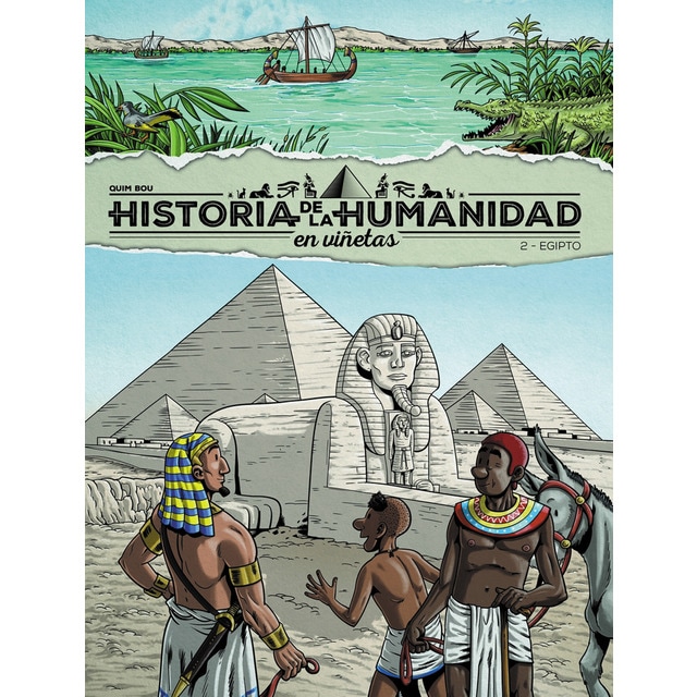 Imagen 0 de Historia de la humanidad en viñetas: Egipto (Tapa dura)