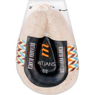 butifarra blanca unidad 250 g - Mitjans