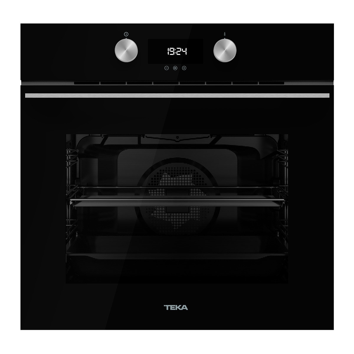 Forno Multifunções Teka HLB 8400 BK Edição Urban Colors, SurroundTemp, Hydroclean®PRO e de 70 Litros - Preto Preto-1