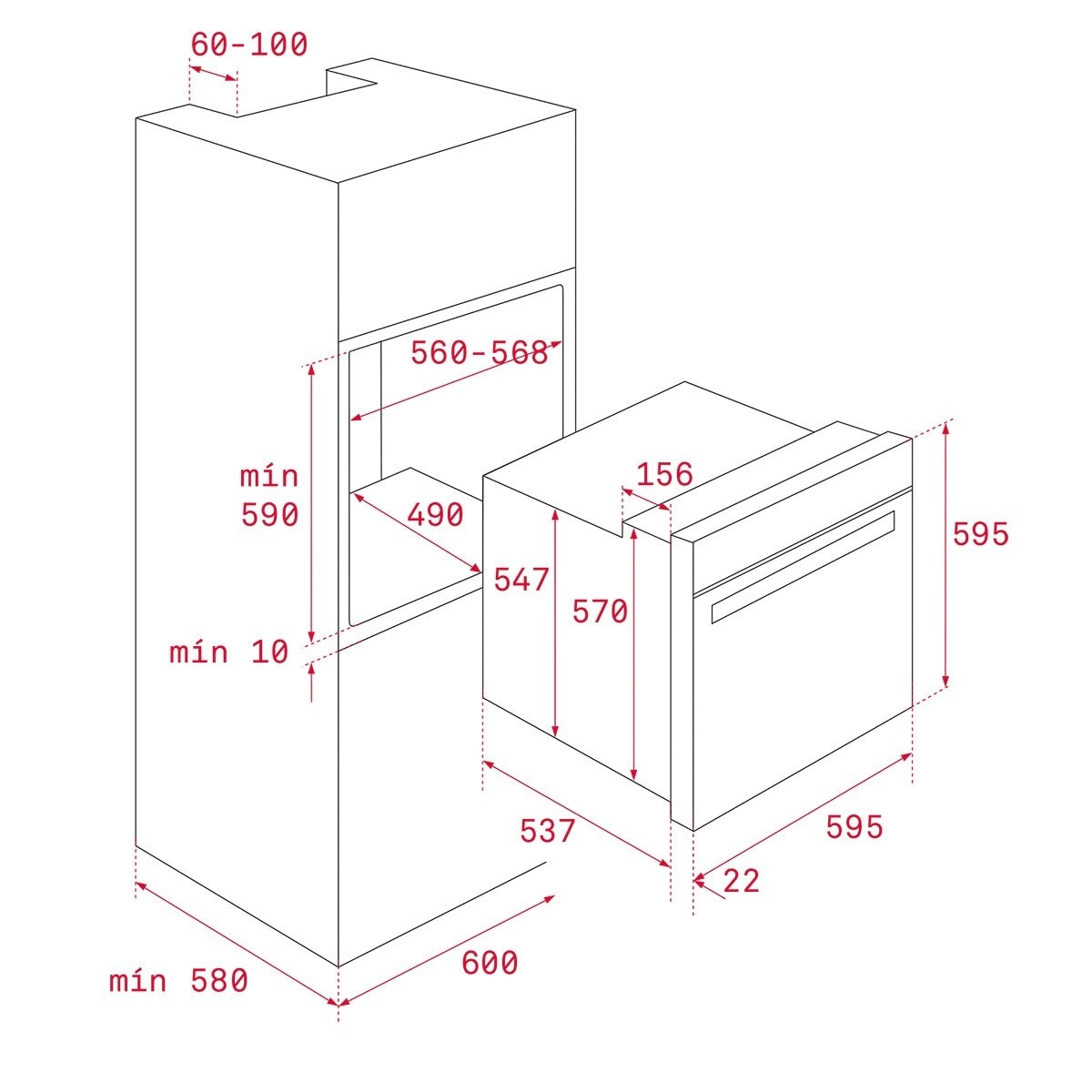 Forno Multifunções Teka HLB 8400 BK Edição Urban Colors, SurroundTemp, Hydroclean®PRO e de 70 Litros - Preto Preto-10