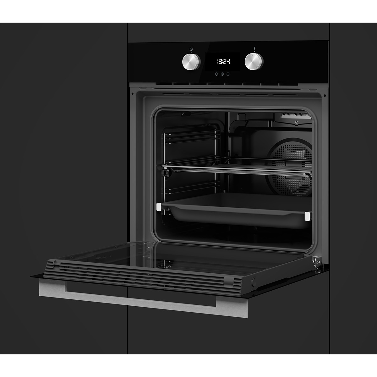 Forno Multifunções Teka HLB 8400 BK Edição Urban Colors, SurroundTemp, Hydroclean®PRO e de 70 Litros - Preto Preto-9