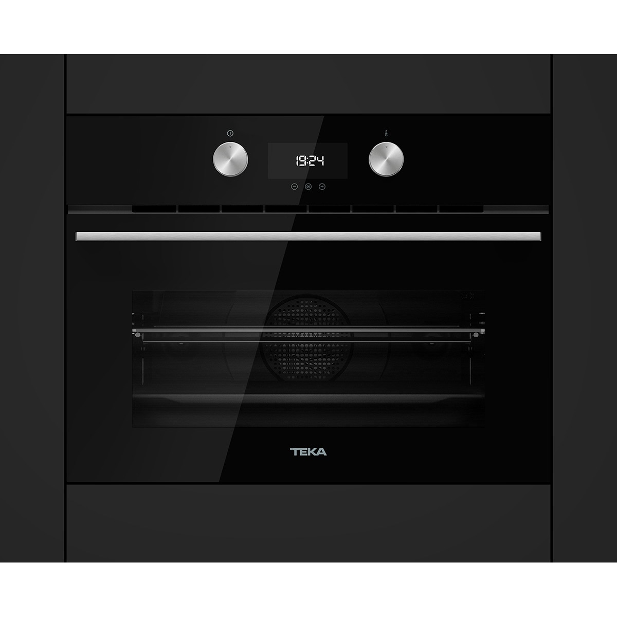 Horno compacto multifunción Teka con sistema de limpieza Hydroclean Pro - HLC 8400 BK Negro-8