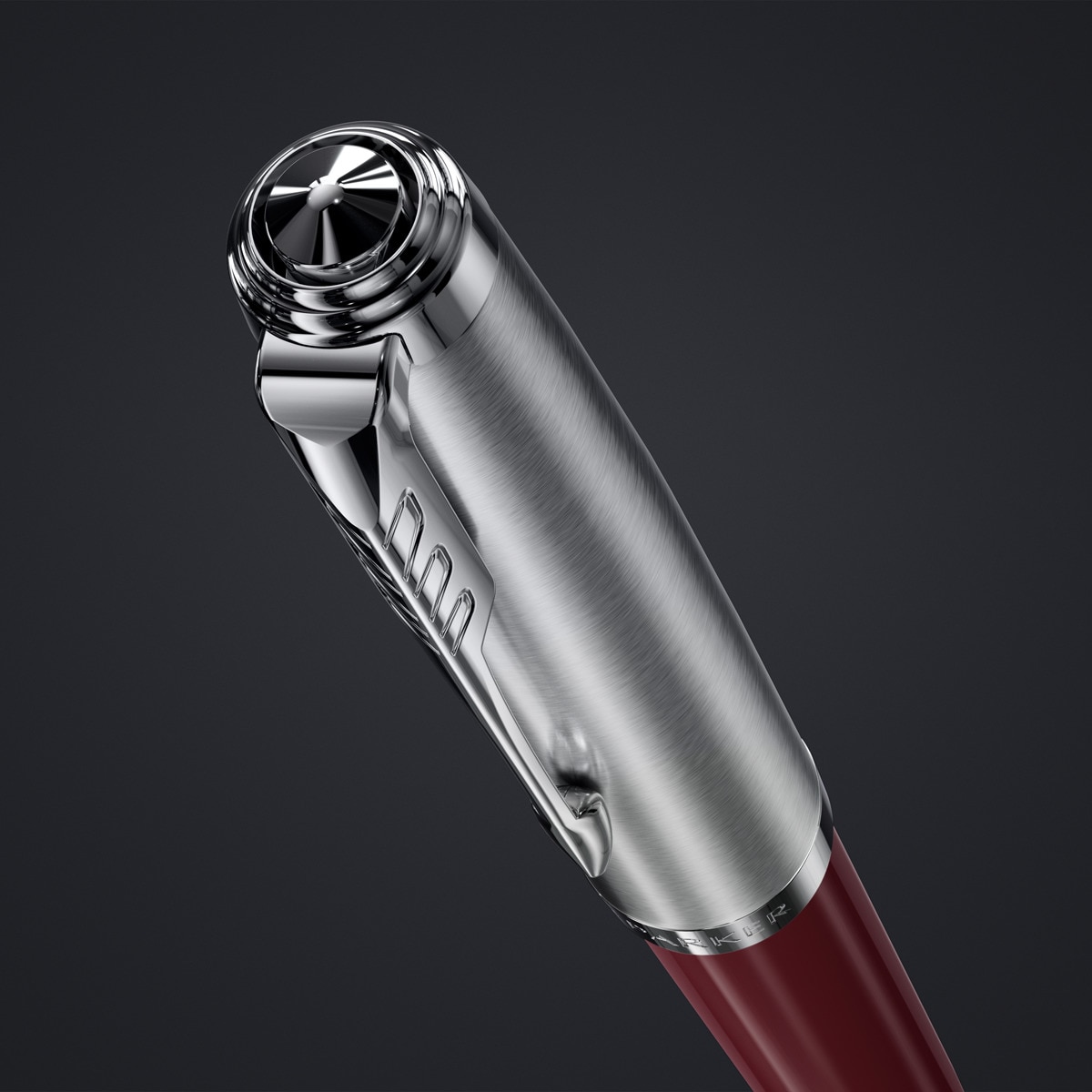 Pluma Parker 51 Borgoña Acero CT Borgoña-5