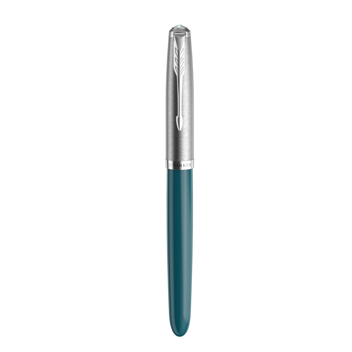 Caneta de aparo 51 turquesa e aço CT Turquesa-1