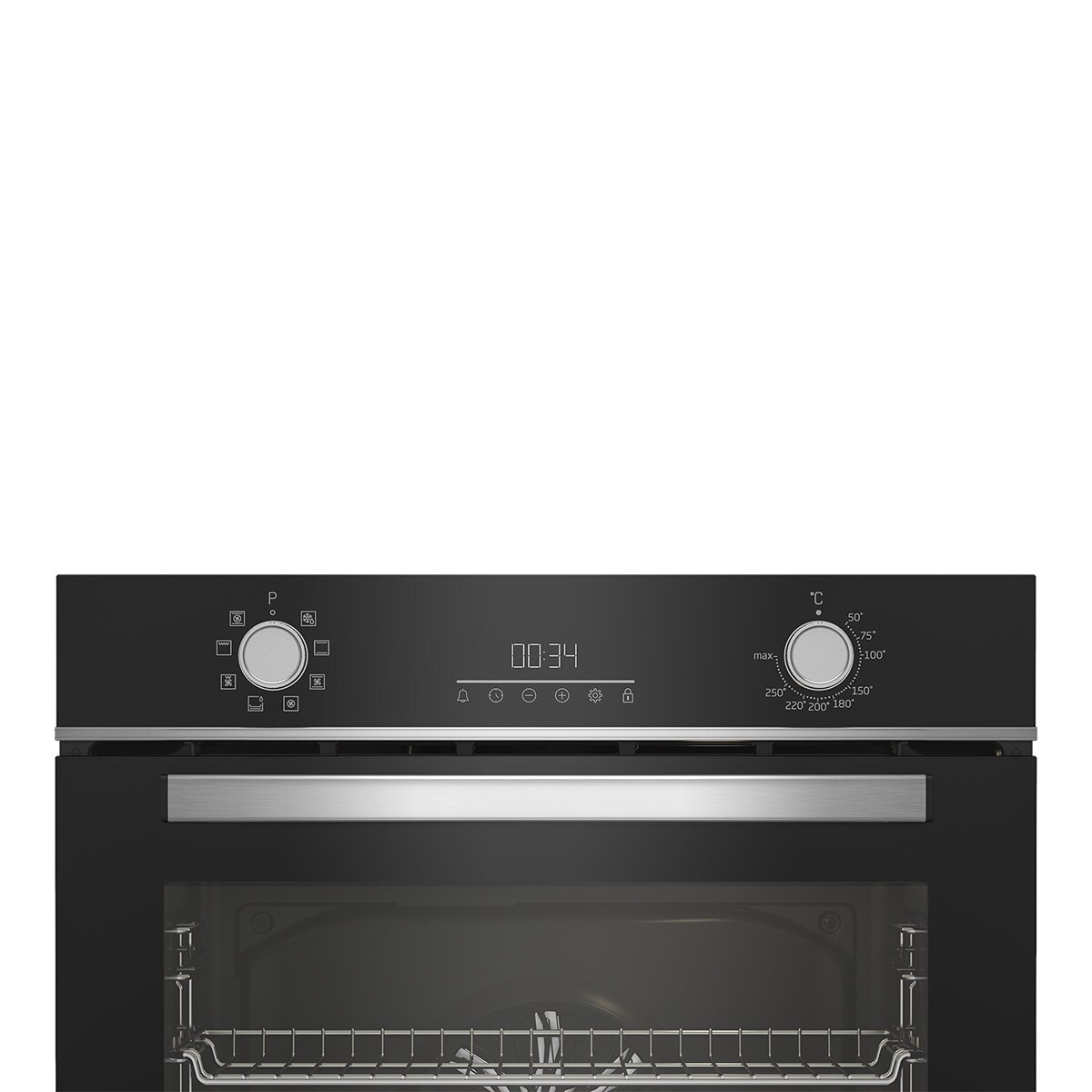 Horno multifunción Beko con 8 funciones - BBIM13300XD Cristal negro-4