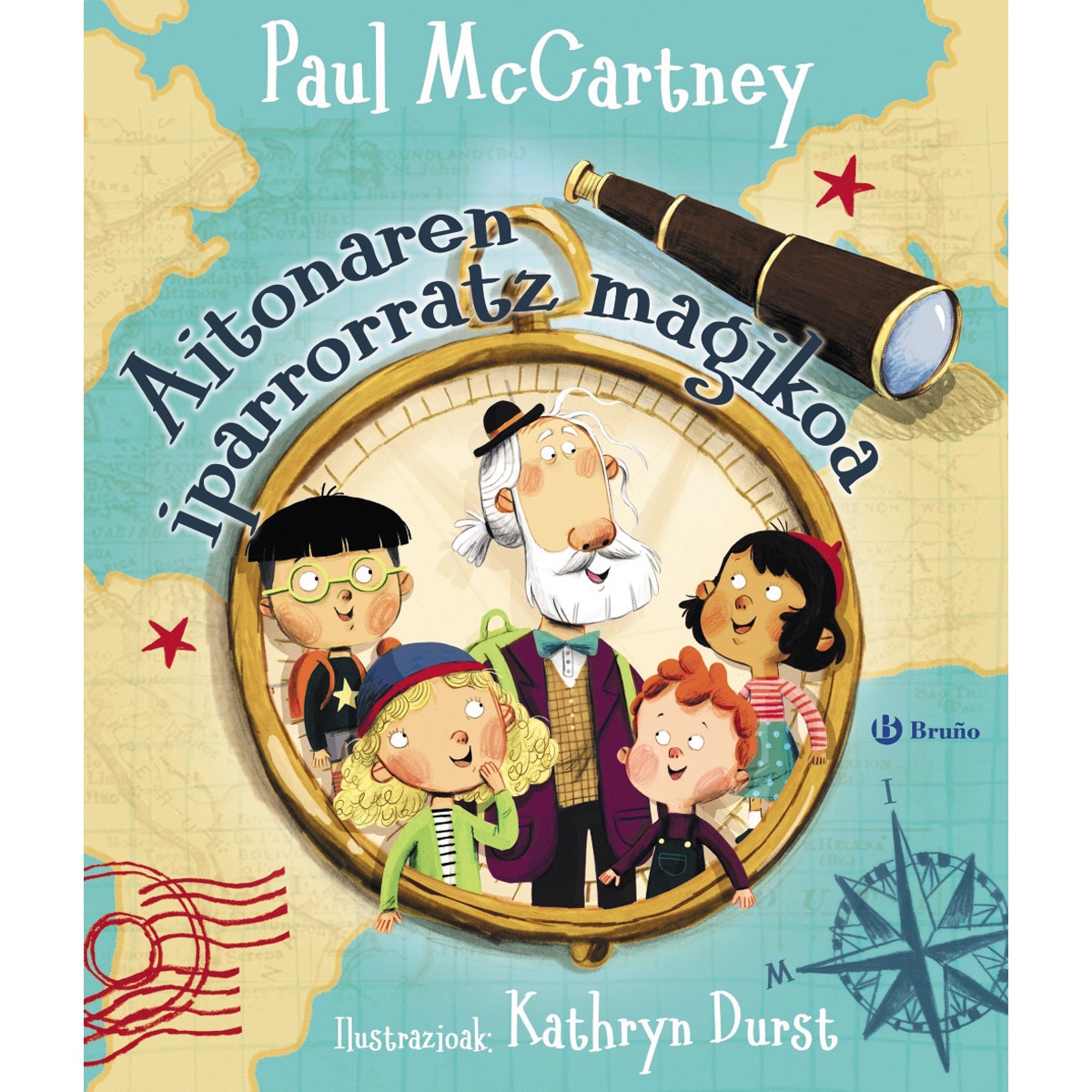 Imagem 0 de Aitonaren iparrorratz magikoa(Tapa dura)