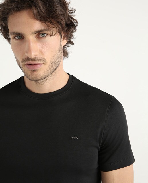 Camiseta de hombre de cuello redondo en algodón · Michael Kors · El Corte  Inglés