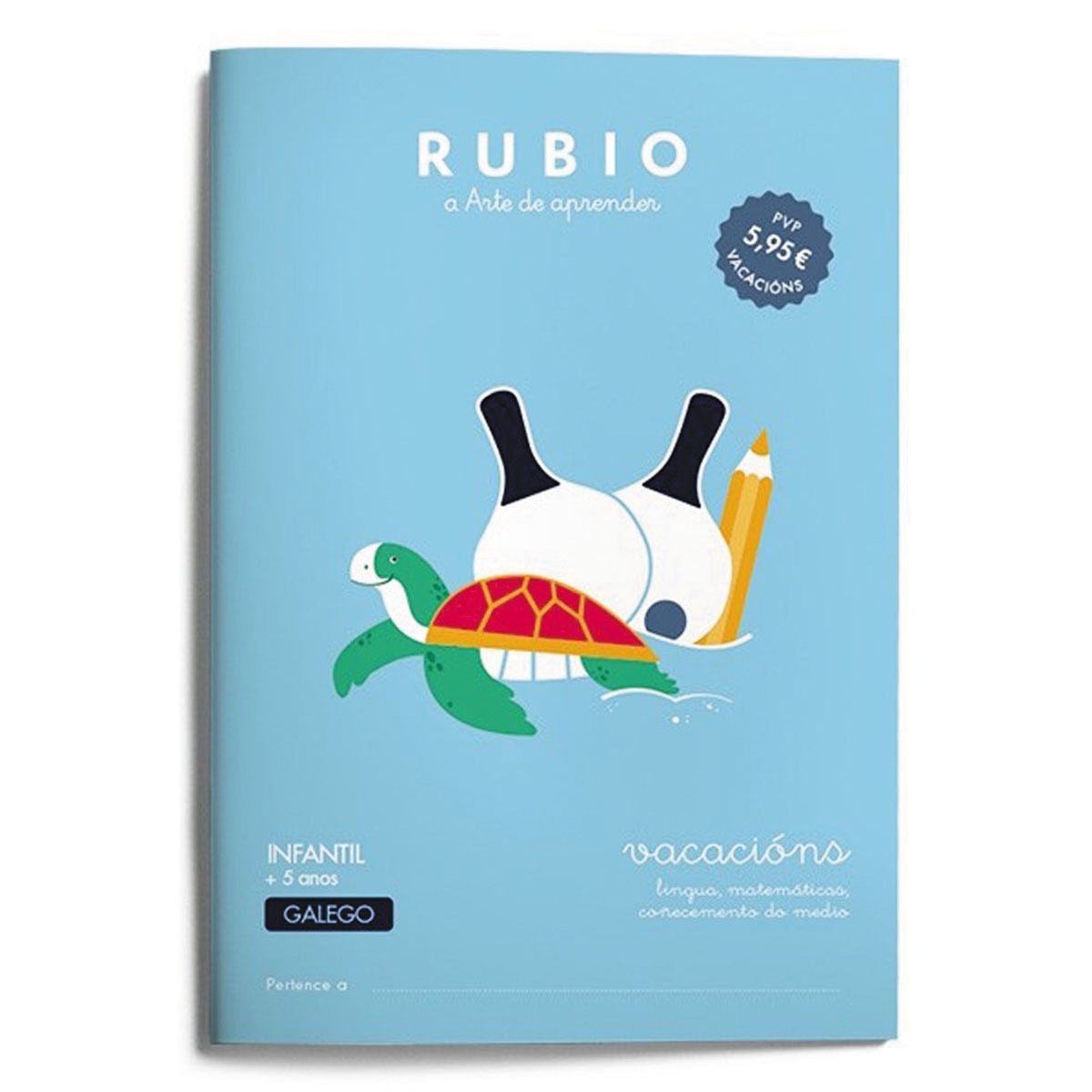 Imagen 0 de Vacacións RUBIO 5 anos (galego)  (Tapa blanda)