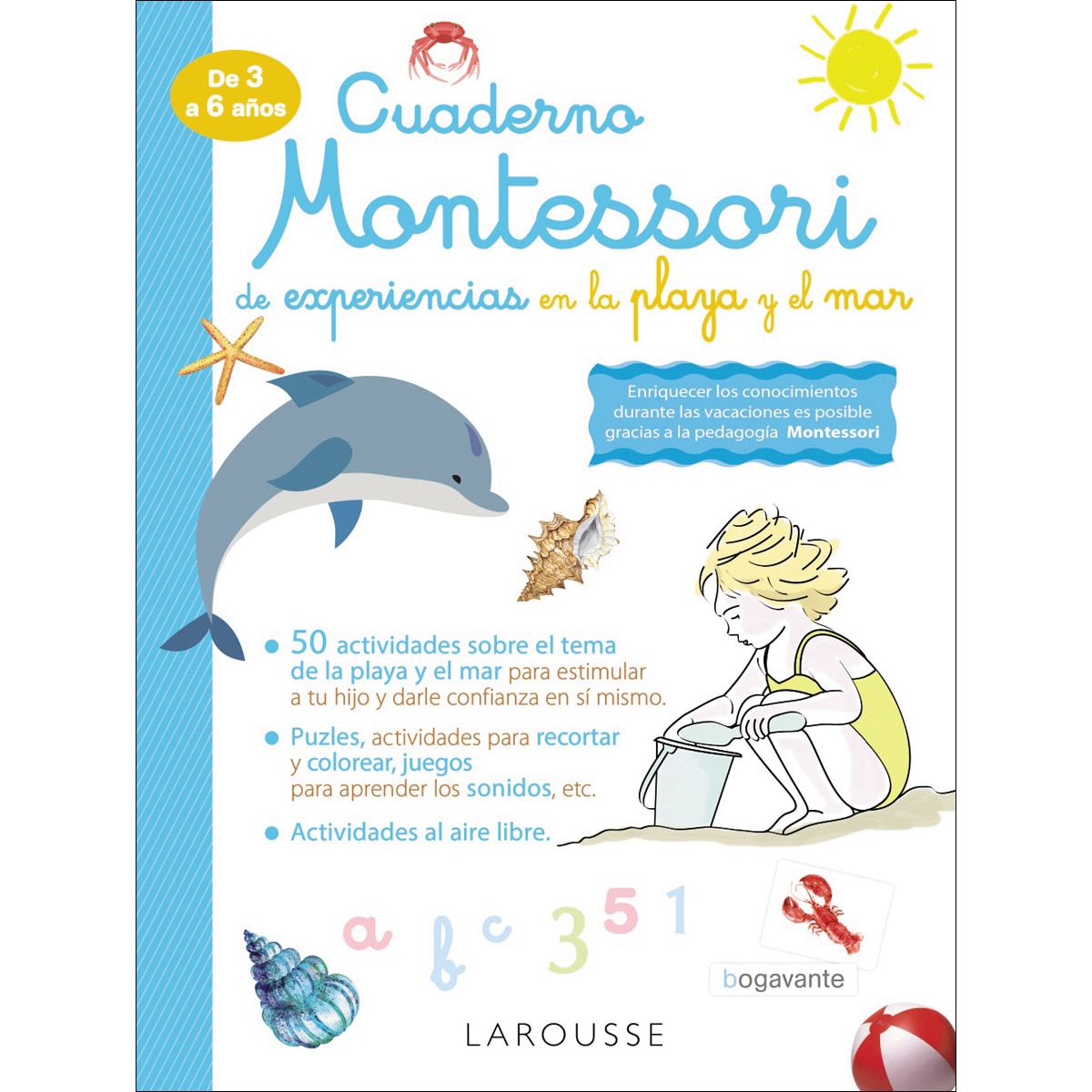 Imagen 0 de Cuaderno Montessori de experiencias en la playa y el mar  (Tapa blanda)