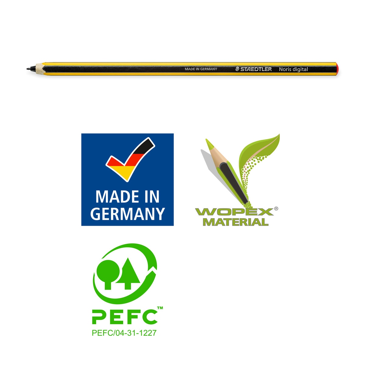 Lápiz Digital de Madera Noris Digital Staedtler 5