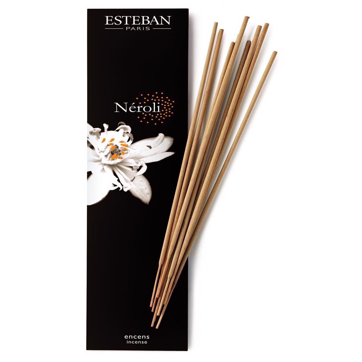 Conjunto de 20 Varetas de Incenso Indiano Neroli Preto-1