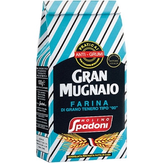 harina de trigo doble cero "00" paquete 1 kg - Molino Spadoni
