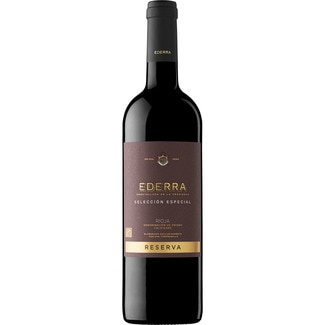 vino tinto Selección Especial reserva DOCa Rioja botella 75 cl - Ederra