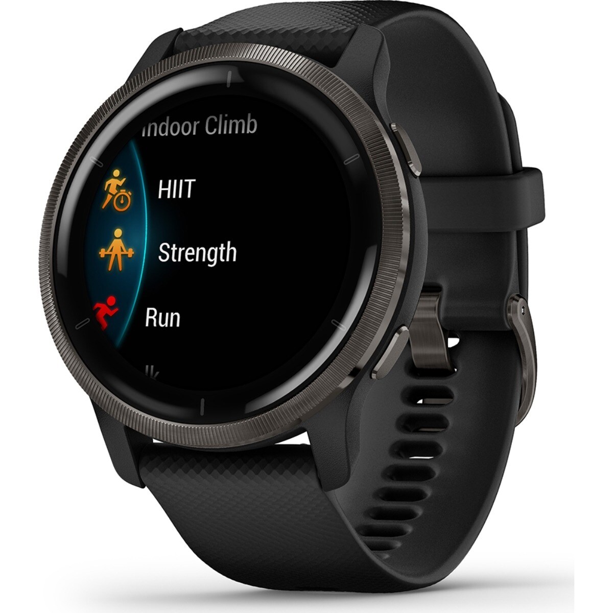 Smartwatch Garmin Venu 2 - Preto Preto-2