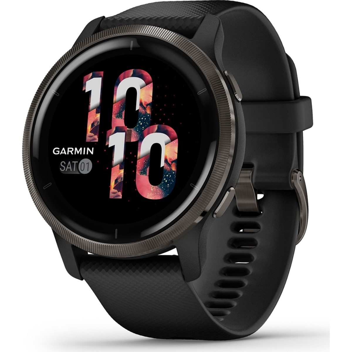Smartwatch Garmin Venu 2 - Preto Preto-1