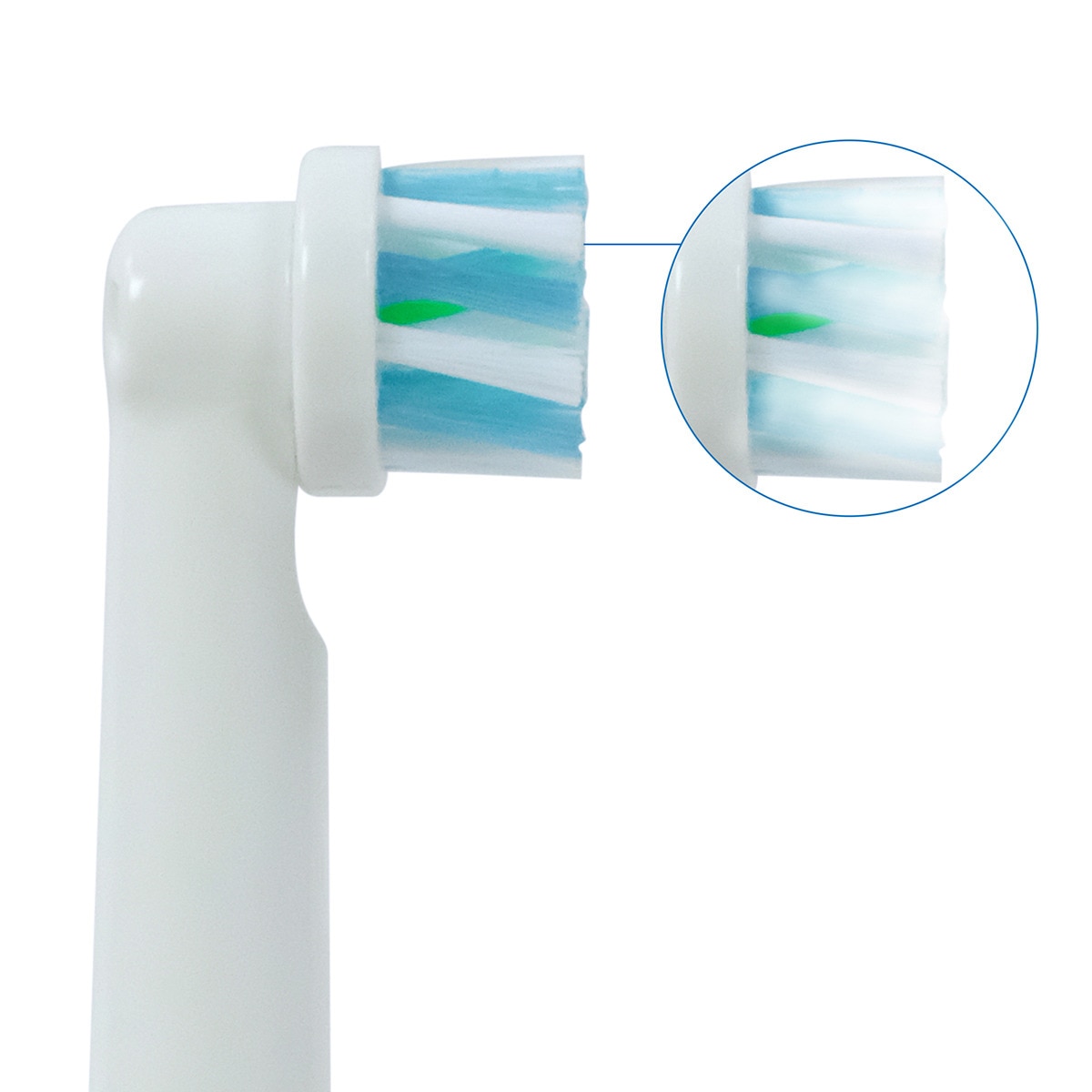 Cabezal de recambio Scanpart Cross Clean compatible Oral-B 6 unidades 5