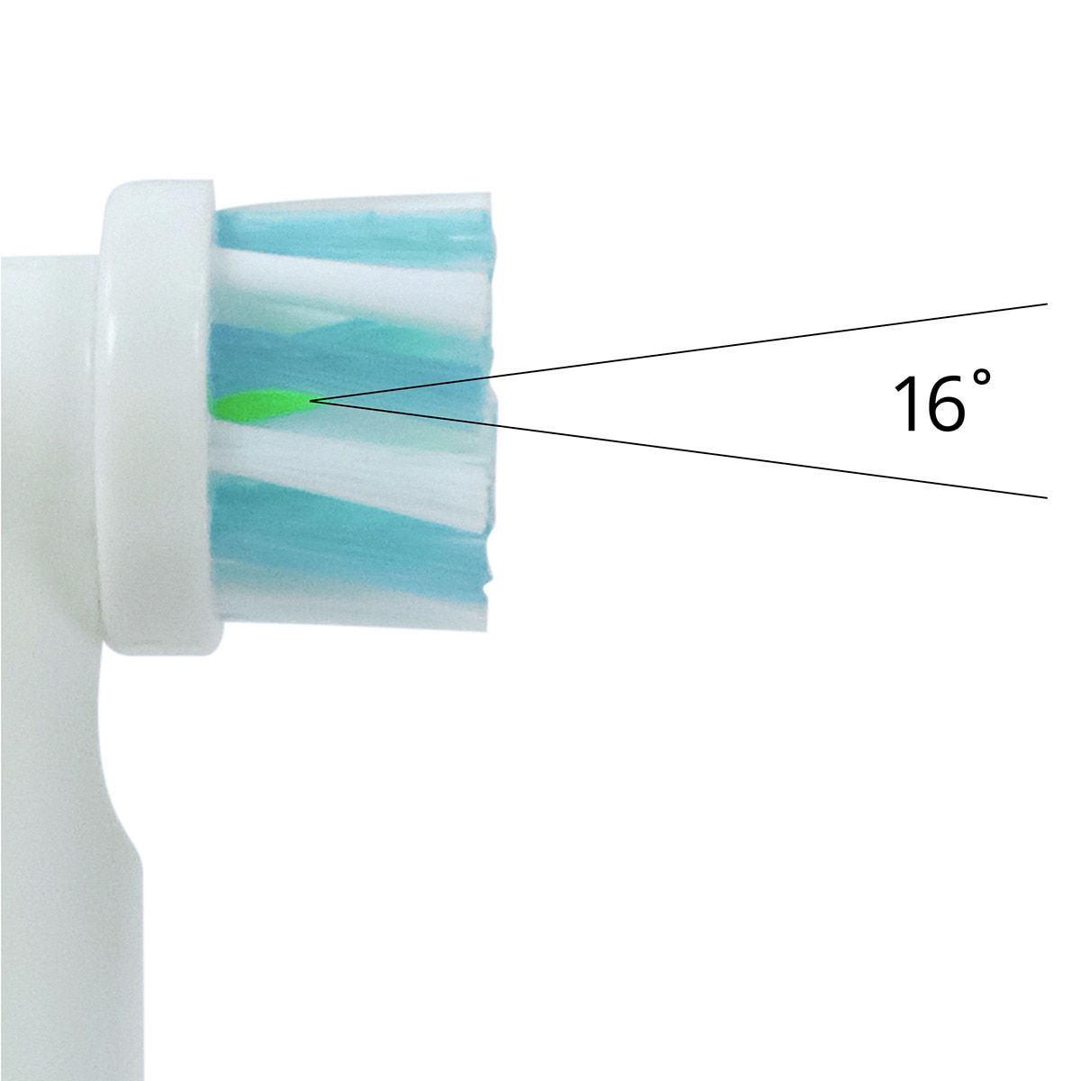 Cabezal de recambio Scanpart Cross Clean compatible Oral-B 6 unidades 2