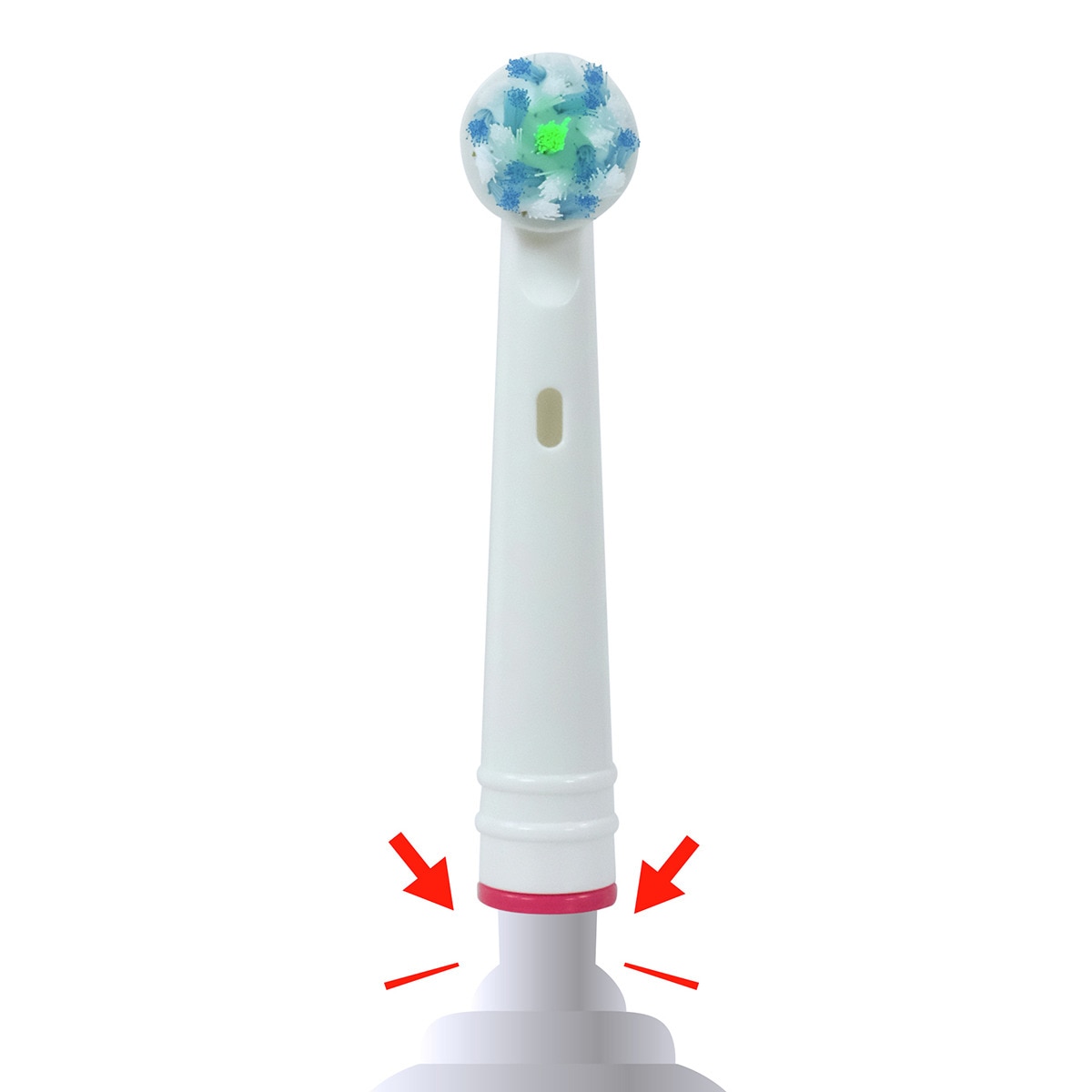 Cabezal de recambio Scanpart Cross Clean compatible Oral-B 6 unidades 6