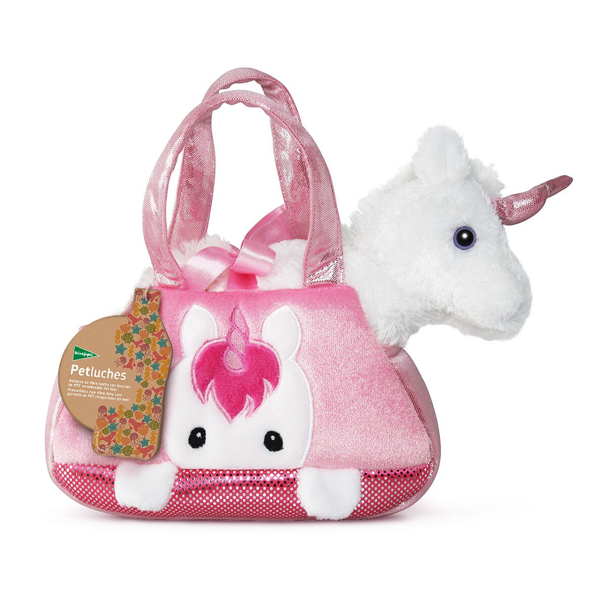 Unicórnio com saco de viagem El Corte Inglés 1