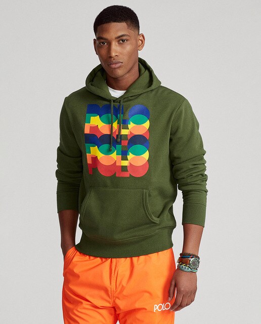 Sudadera de hombre verde con capucha · Polo Ralph Lauren · El Corte Inglés