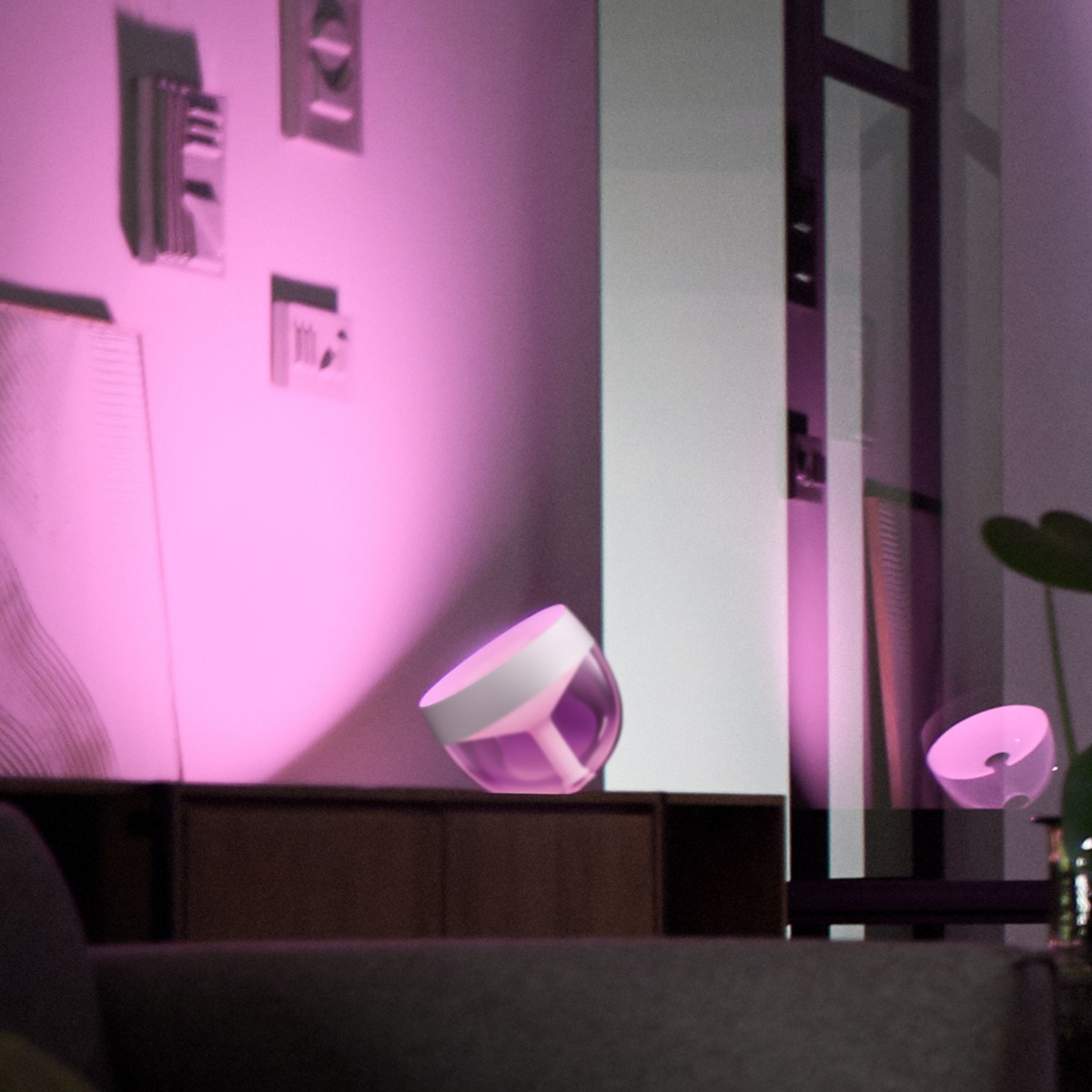 Candeeiro de mesa Philips Hue Iris White and color Ambiance Branco-3