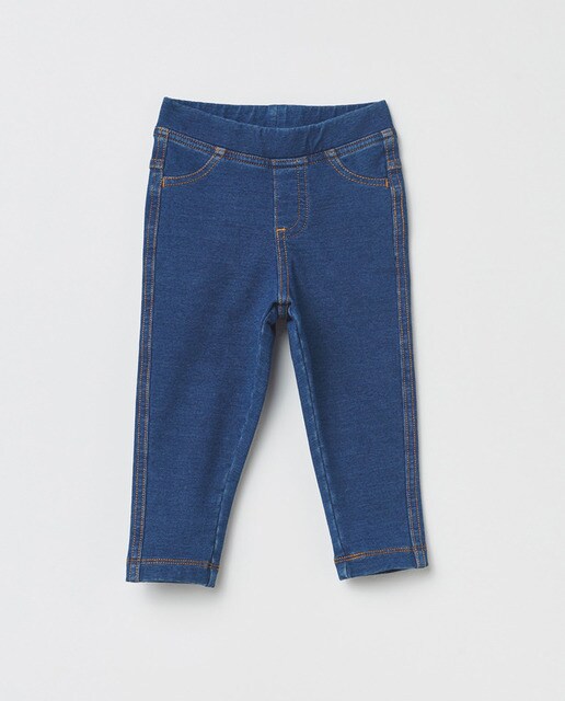 Leggins de bebé niña terry vaqueros · Sfera · El Corte Inglés