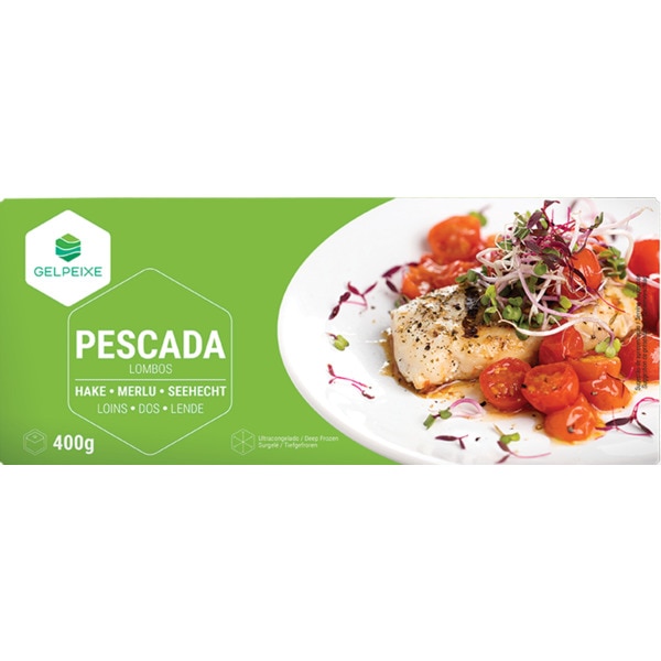 Lombos de Pescada embalagem 400 g