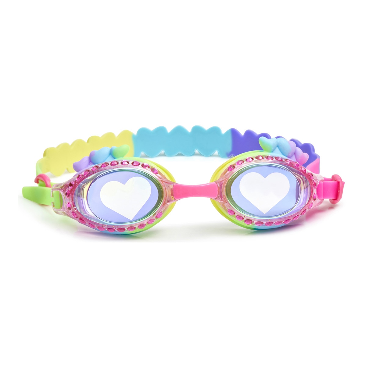 Bling2O - Gafas De Natación Infantiles Luv Me Luv Me Not - I Luv Cotton Candy