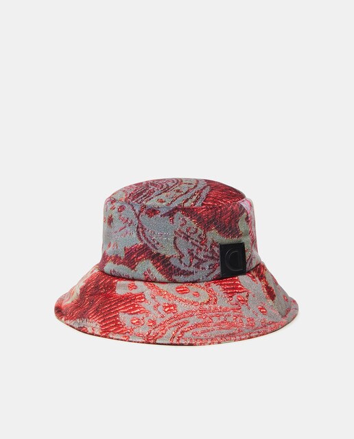 Gorro de mujer Desigual en gris con estampado rojo · Desigual · El Corte  Inglés